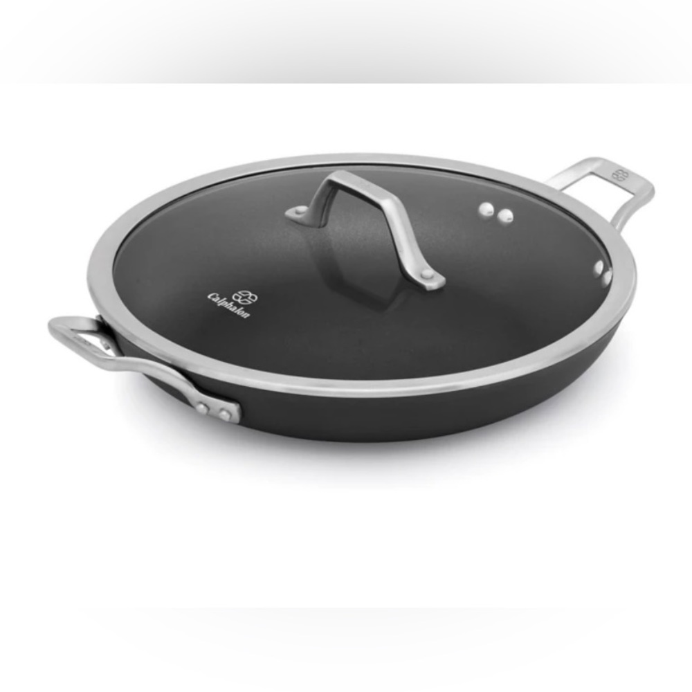 Calphalon Signature Nonstick 12-Inch Everyday Covered Pan